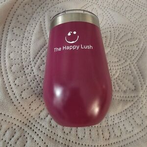 Wine And Beverage Tumbler THE HAPPY LUSH Vacuum Insulated